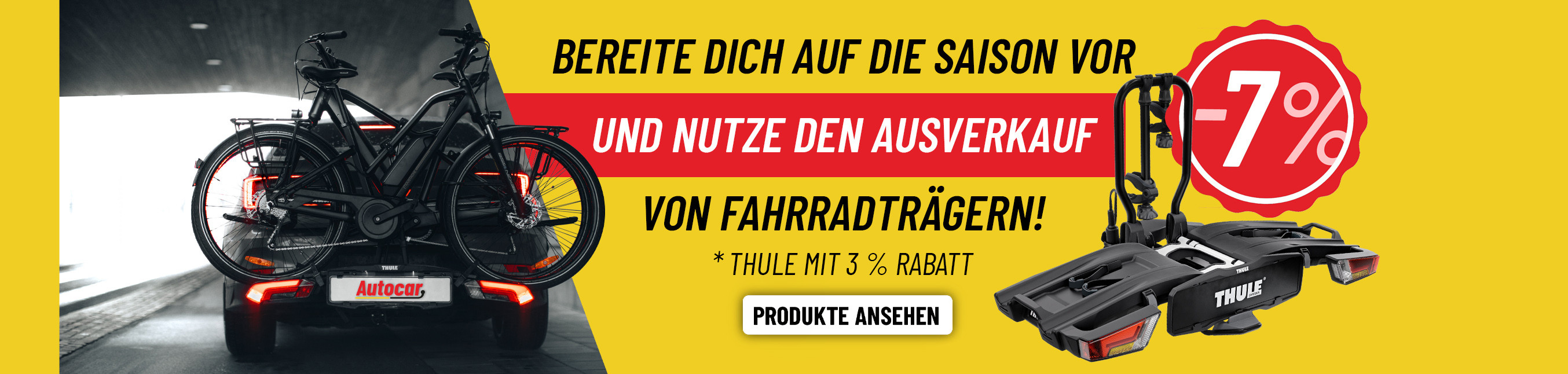 Sonderangebot. 7 % Rabatt auf Fahrradständer